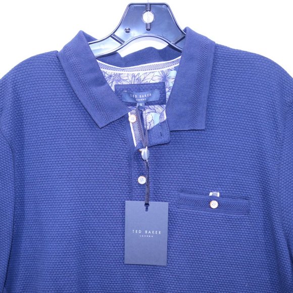 Ted Baker Men's Vardy Polo Shirt – Size 5 - Picture 2 of 5